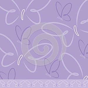 Whimsical Elegant Butterfly Pattern