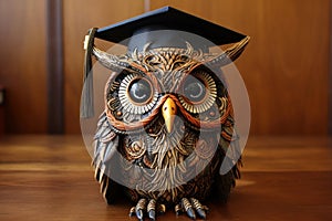 Whimsical Owl graduation img