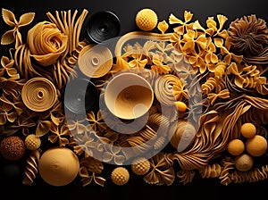 Whimsical Pasta Symphony: Culinary Artistry in Every Twirl