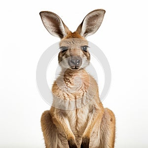 Whimsical Portrait Of A Small Kangaroo: A Symmetrical Asymmetry Contest Winner