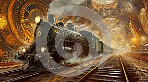 Whimsical TimeTraveling Trains