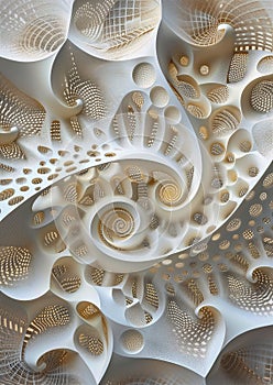 Whimsical Wonders: A Closeup Look at an Intricate Paper Sculptur