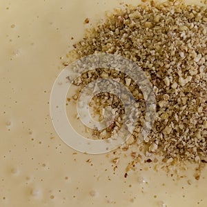 Whipped eggs and whole