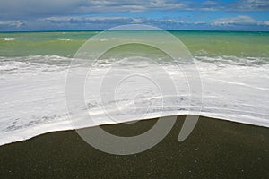 Whirinaki beach, Hawke`s Bay, Napier, North Island, New Zealand