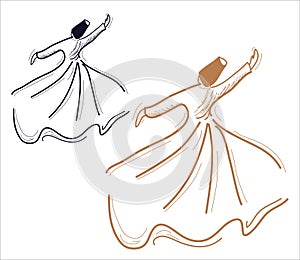 Whirling dervish, Semazen, sufi, sufism, sufi dance, sufi whirling, dervis, mevlana, ramadan, ramadan kareem, ramazan, islamic,