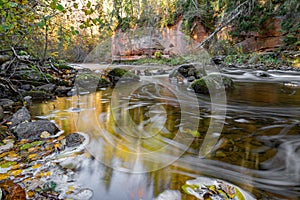 whirlpool in amata river