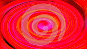 Whirlpool watercolor abstract spiral background in red and yellow paint texture