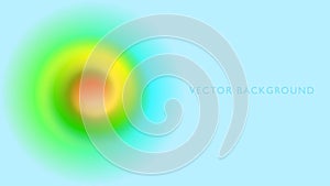 Whirlwind background. Yellow-green-blue Abstract vortex trail or tunnel, Rotating sparkling. Acceleration, velocity