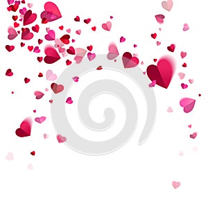 Whirlwind Confetti of Hearts