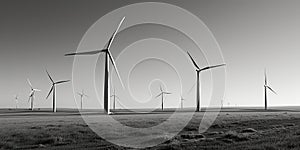 Whirlwinds of Power: The Dynamics of Wind Energy Captured in this Series of Wind Turbine