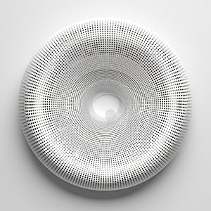 Whirly Annulus: A Bold And Graceful White Object With Multiple Mesh Patterns