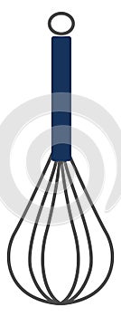 Whisk, illustration, vector