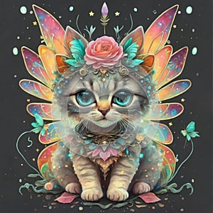 Whisker Wonders: A Fairy Cat\'s Magical Meanderings