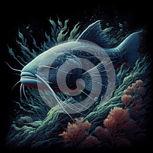 Whiskered Water Beast