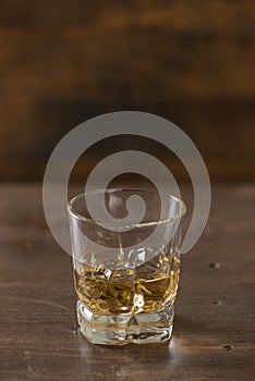 Whiskey in a glass