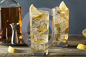 Whiskey Highball with Ginger Ale