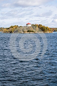 Whiskey Island At The Entrance To St. Lawrence River