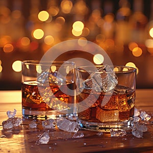 Whiskey Scotch Brandy Alcoholic beverage, relaxation and recreation, luxury elegance rich tapestry of flavors, crafting photo
