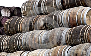 Whisky barrels