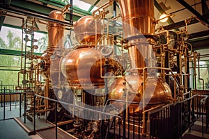 whisky distillation equipment and copper stills