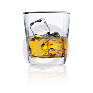 Whisky glas freisteller