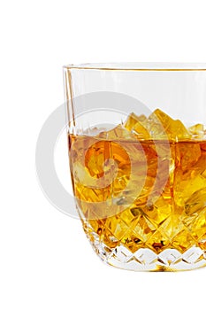 Whisky Glass; Clipping path photo
