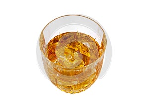 Whisky Glass; Clipping path photo