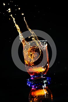 Whisky splash