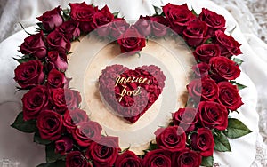 Whispers of Love A Captivating Symphony in Red Roses for Valentine\'s Day