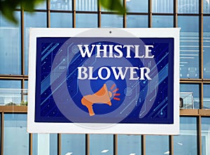 whistle blower