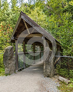 Whistler, British Columbia Brandywine Falls Provincial Park entrance