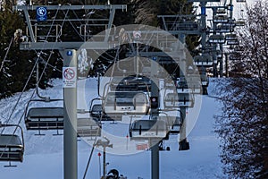 Whistler Village in British Columbia Canada