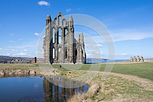 Whitby Abbey, Ancient Monastery in Whitby, England