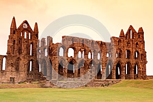 Whitby Abbey castle