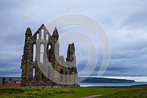 Whitby Abbey in North Yorkshire.