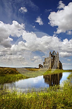 Whitby Abbey on sunny day