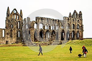 Whitby Abbey, north yorkshire, england.