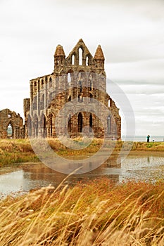 Whitby Abbey, Yorkshire, UK.