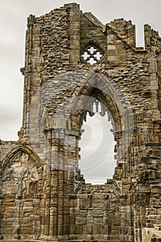 Whitby Abby - empty windows.