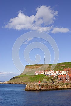 Whitby harbour, UK