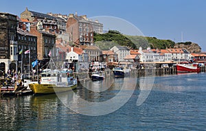 Whitby harbour, UK