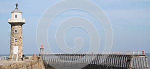 Whitby Lighthouse.