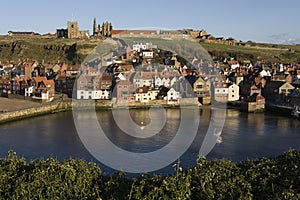 Whitby on the North Yorkshire Coast - England