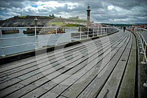 Whitby from the pier