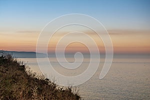 Whitby seascape in Yorkshire England UK