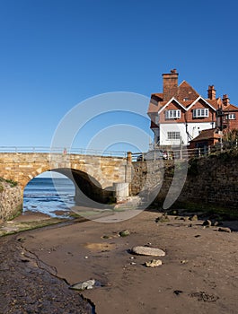 Sandsend on the Yorkshire Coast near Whitby