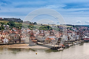 Whitby in Yorkshire England