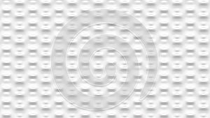 White abstract animated background with morphing surface