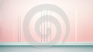 A white abstract background featuring intersecting lines creating a dynamic and modern visual pattern