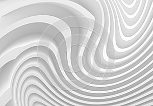 White Abstract Background. Modern Architecture Graphic Design